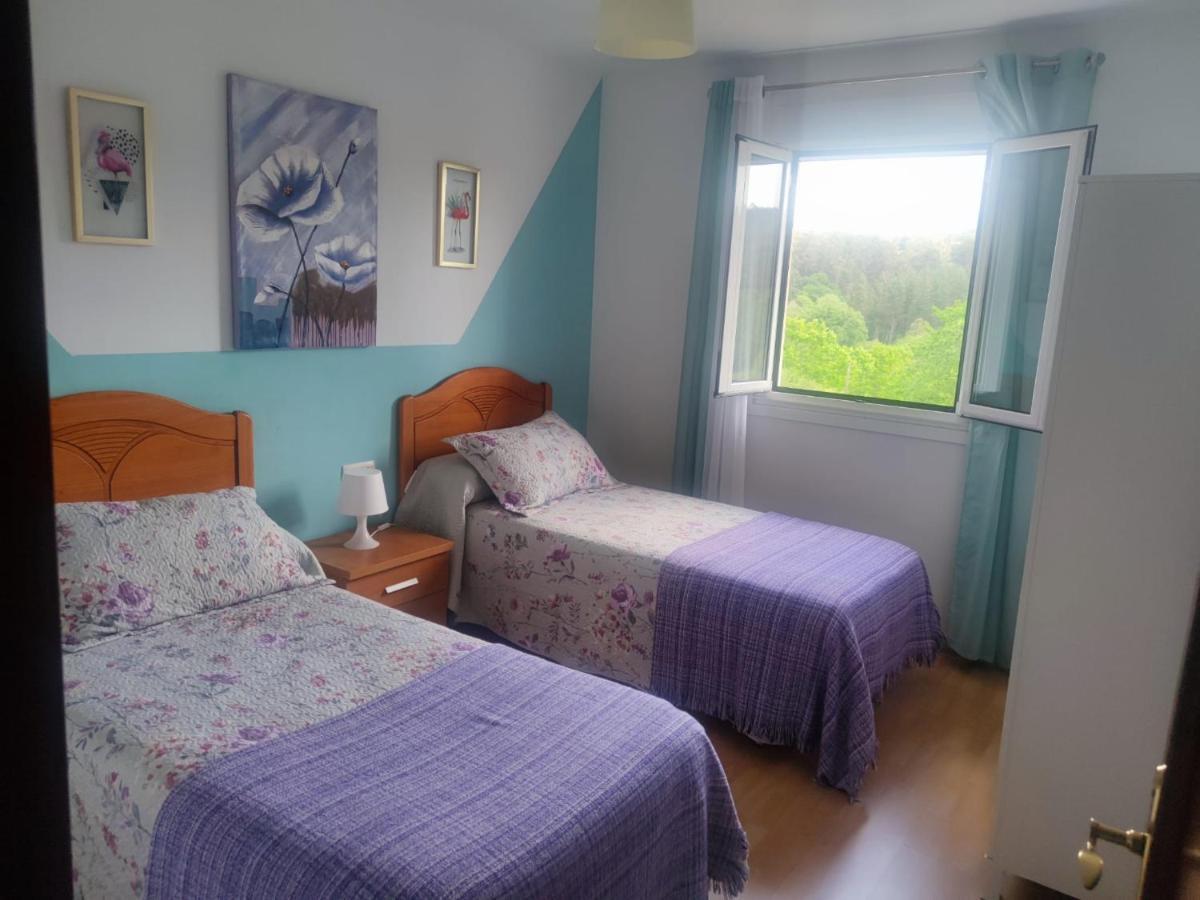 Apartamentos Turisticos Lemos O Pedrouzo Buitenkant foto