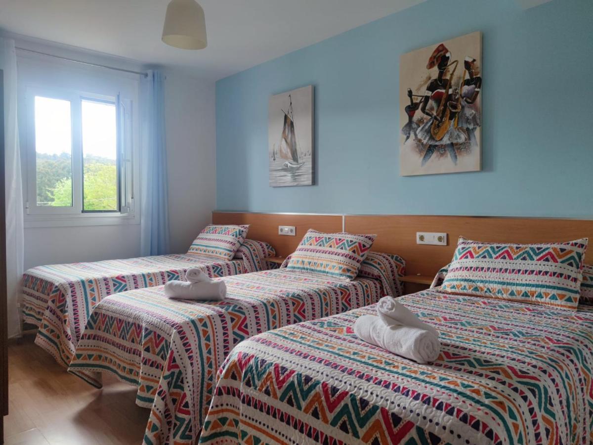 Apartamentos Turisticos Lemos O Pedrouzo Buitenkant foto